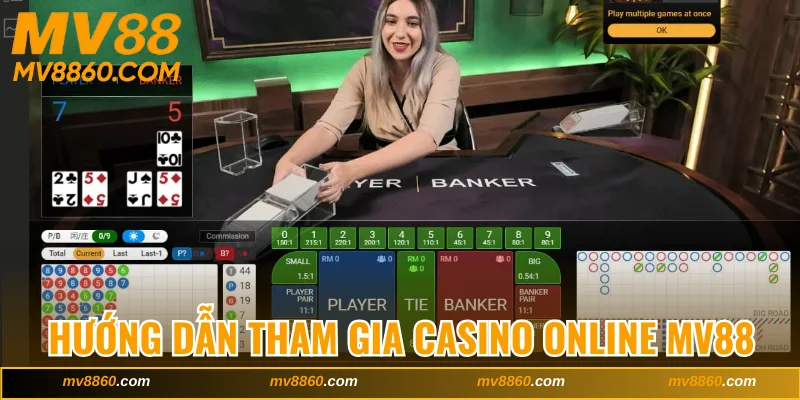Hướng dẫn tham gia từ A đến Z tại casino online MV88