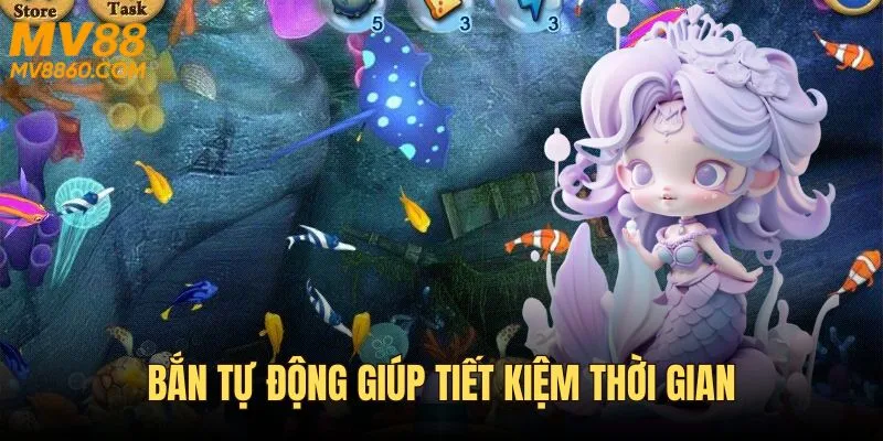 Bắn tự động giúp hạn chế thao tác, tiết kiệm thời gian