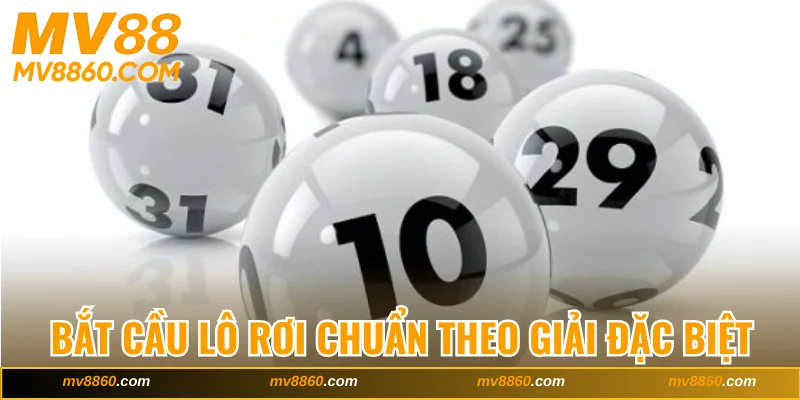 Bắt cầu lô rơi chuẩn nhất theo giải Đặc biệt