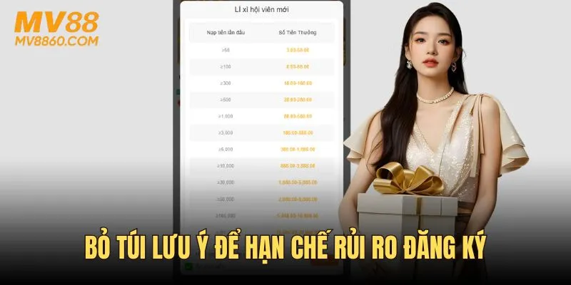Bỏ túi các lưu ý để hạn chế rủi ro khi đăng ký