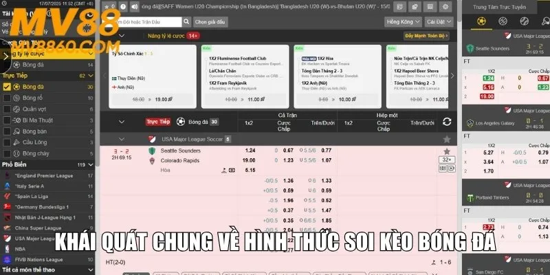 Khái quát chung về hình thức soi kèo bóng đá