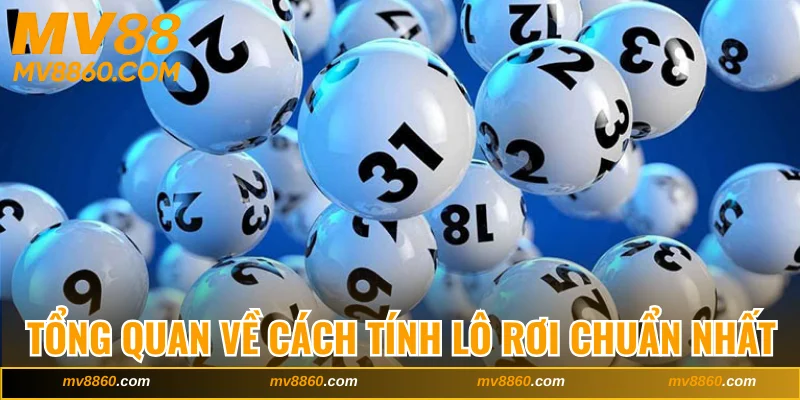 Tổng quan về cách tính lô rơi chuẩn nhất